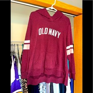 Old navy high low hoodie